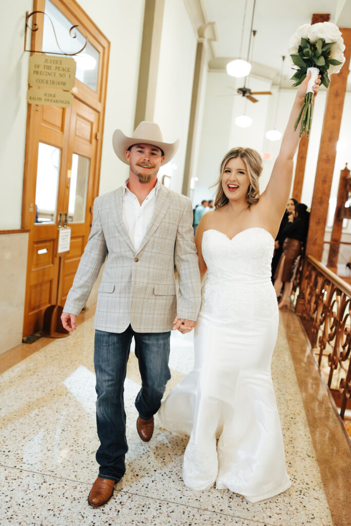 Tarrant County Courthouse Elopement - Taylor Salerno Photography