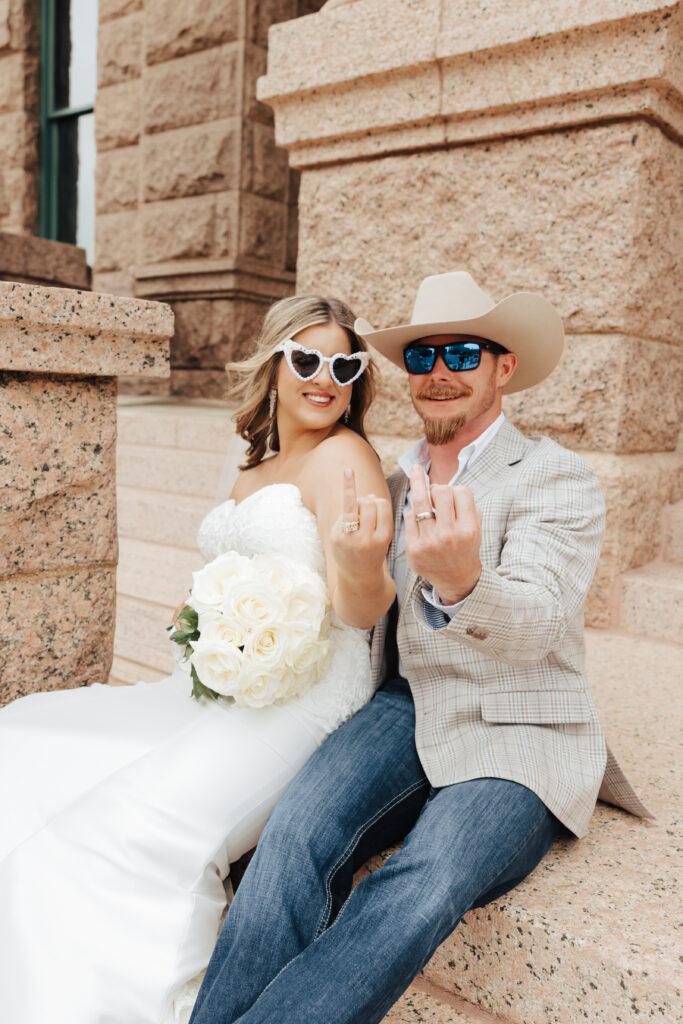 Tarrant County Courthouse Elopement - Taylor Salerno Photography
